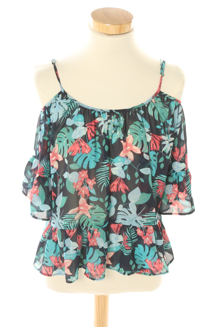 Blouse à manches courtes Fórmula Joven de la taille 40, de couleur fleurs