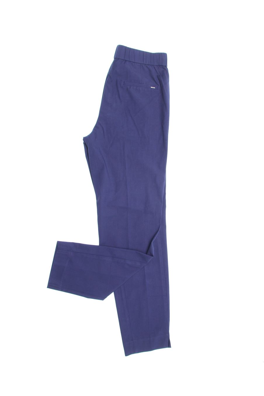 Pantalon Massimo Dutti de la taille 36, de couleur bleu marine