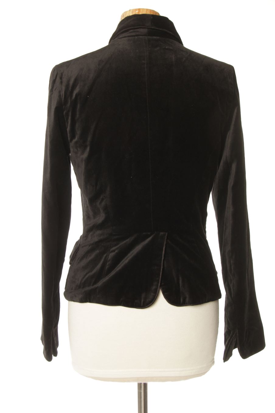 Blazer Sfera de la taille 38, de couleur noir de velours