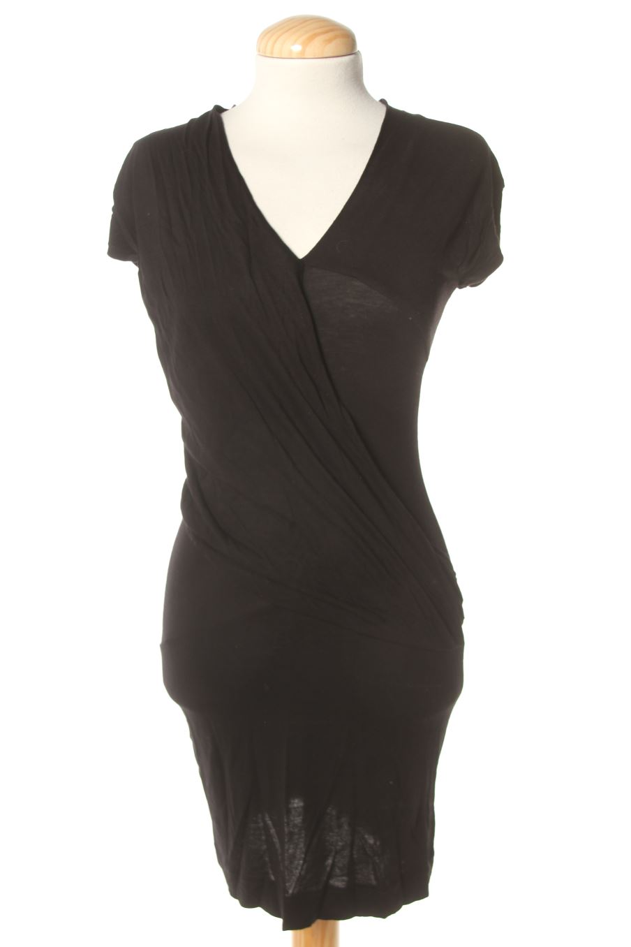 Vestido casual de Mango de la talla S, de color negro