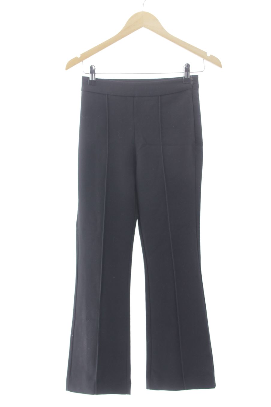 Pantalón de Mango de la talla 32, de color negro