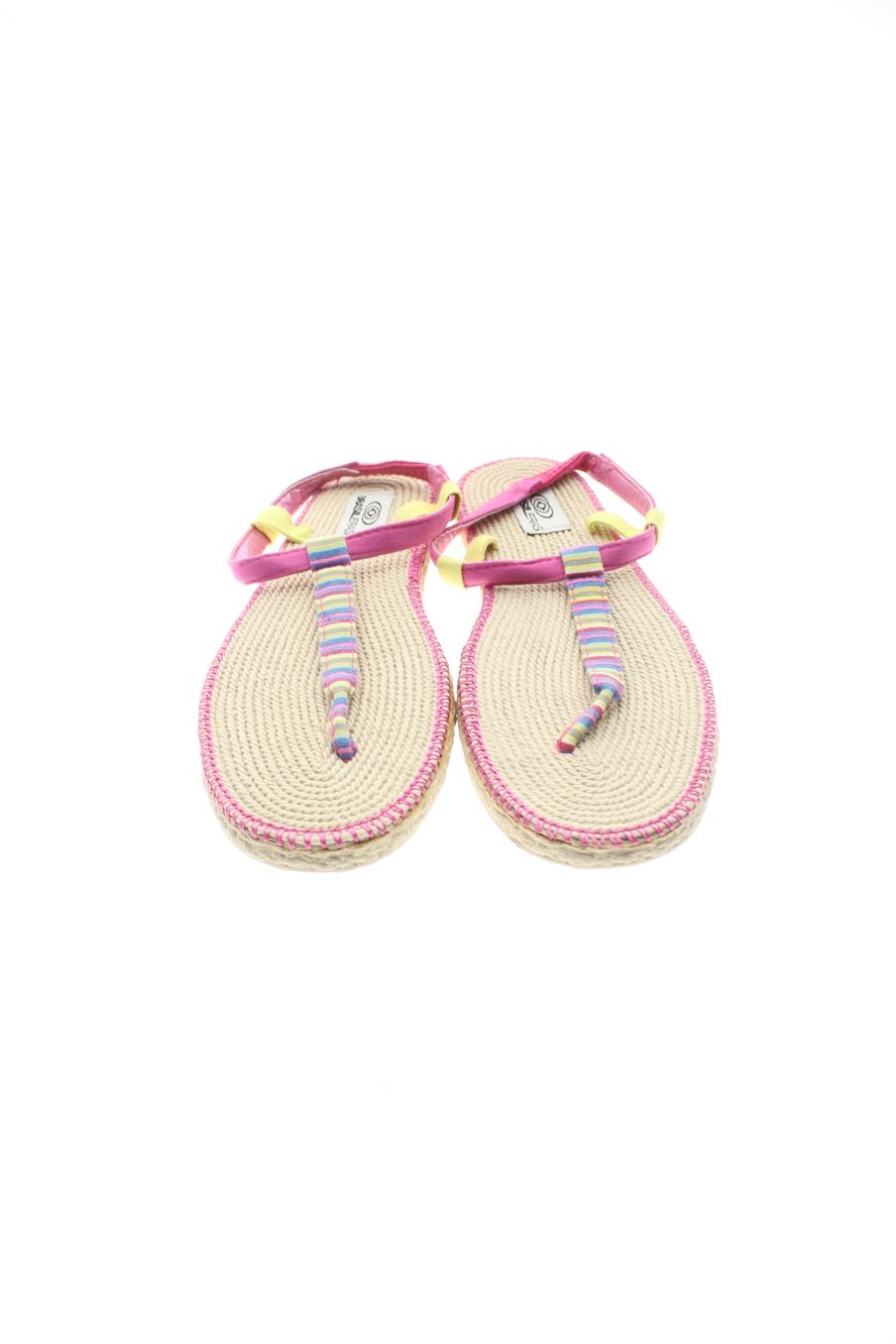 Sandalias planas de Brasileras de la talla 40, de color rayas de