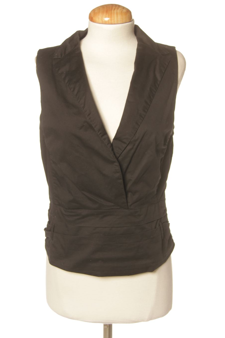 Chemise sans manches Mango de la taille L, de couleur noir