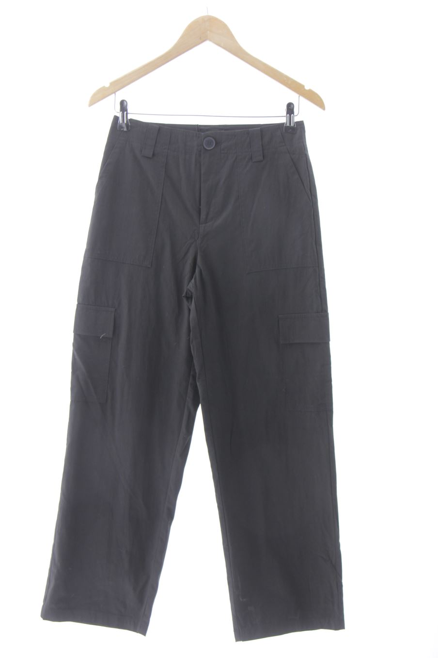 Pantalón de Zara de la talla XS, de color negro