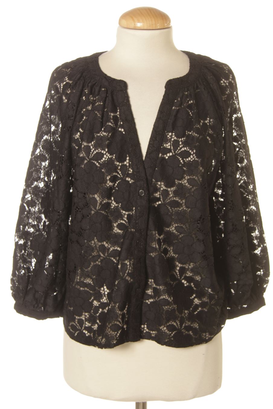 Blouse à manches longues Desigual de la taille M, de couleur noir