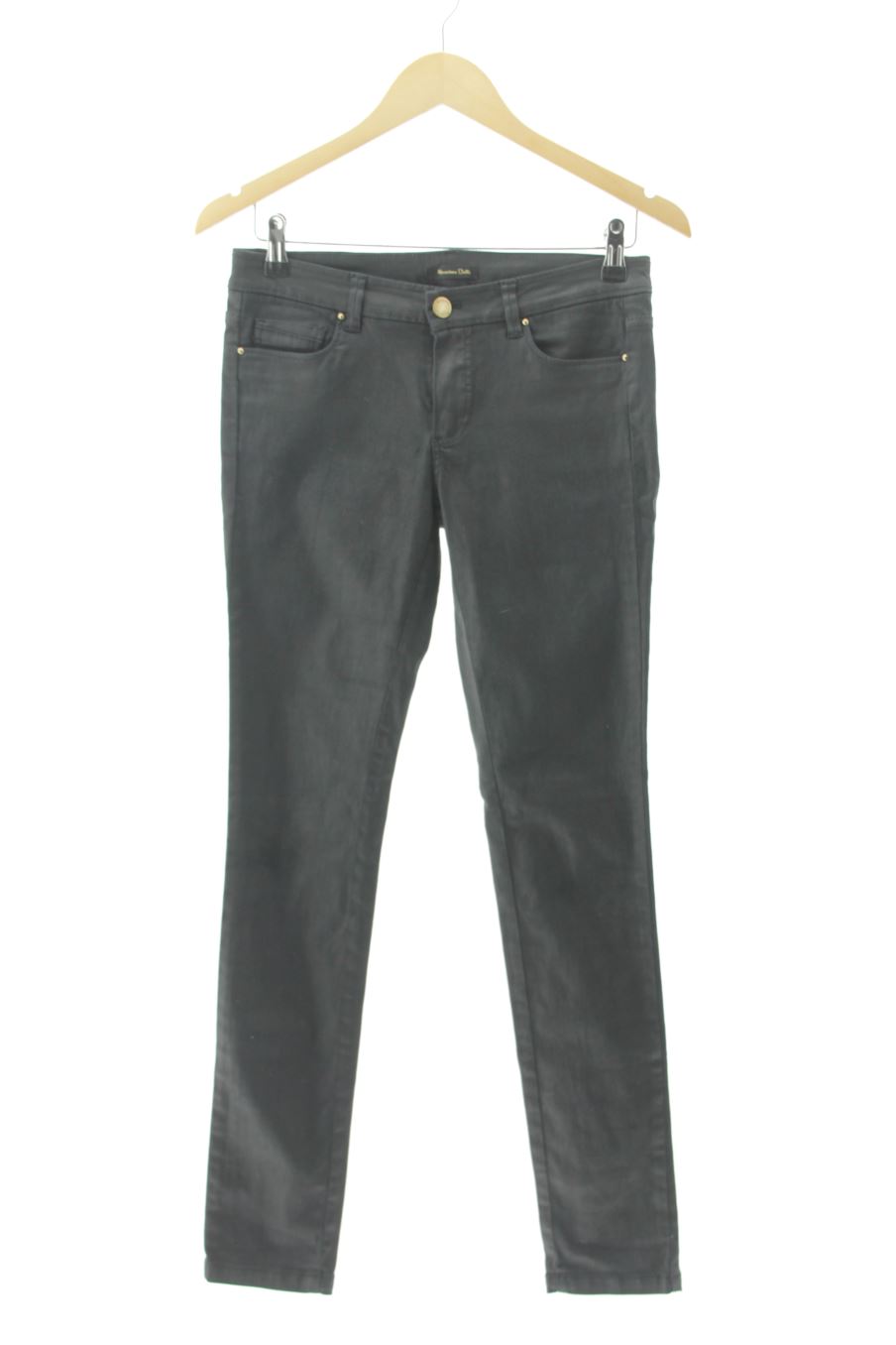 Pantalon Massimo Dutti de la taille 36, de couleur noir