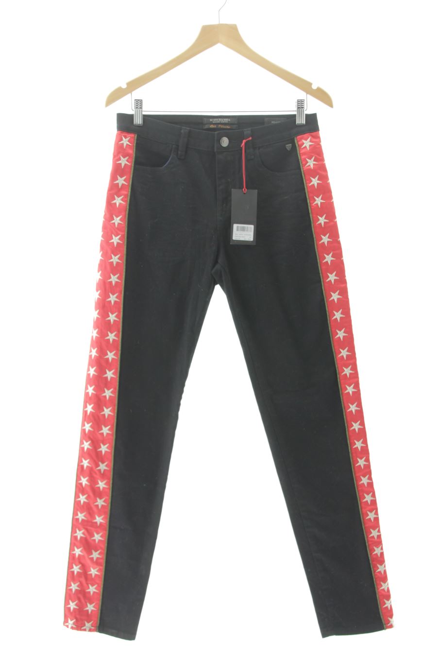 Vaquero de Scotch & Soda de la talla 38, de color negro de ropa vaquera