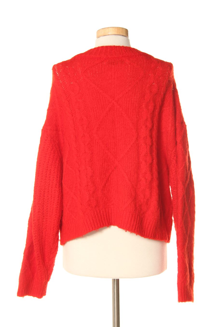 Pulls Pull & Bear de la taille XS, de couleur rouge