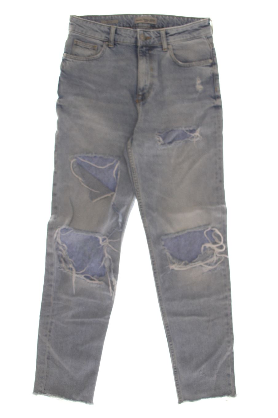 Jeans Bershka de la taille 36, de couleur bleu de denim