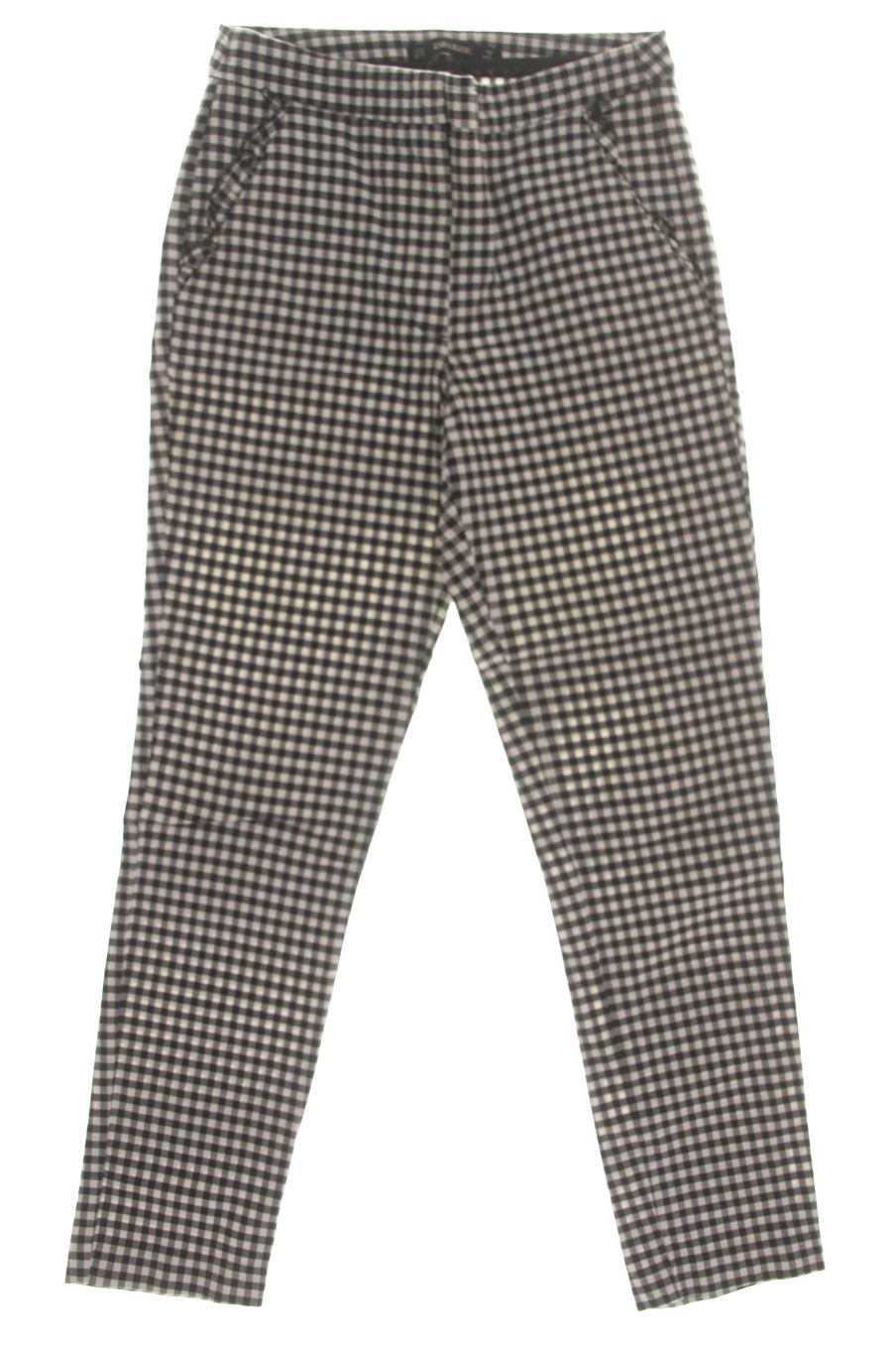 Pantalones de Zara de la talla M, de color cuadros