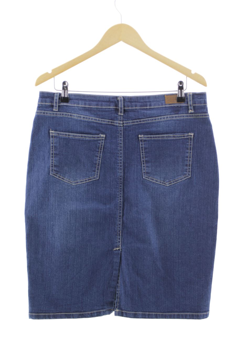 Faldas de Venca de la talla 42, de color azul de ropa vaquera