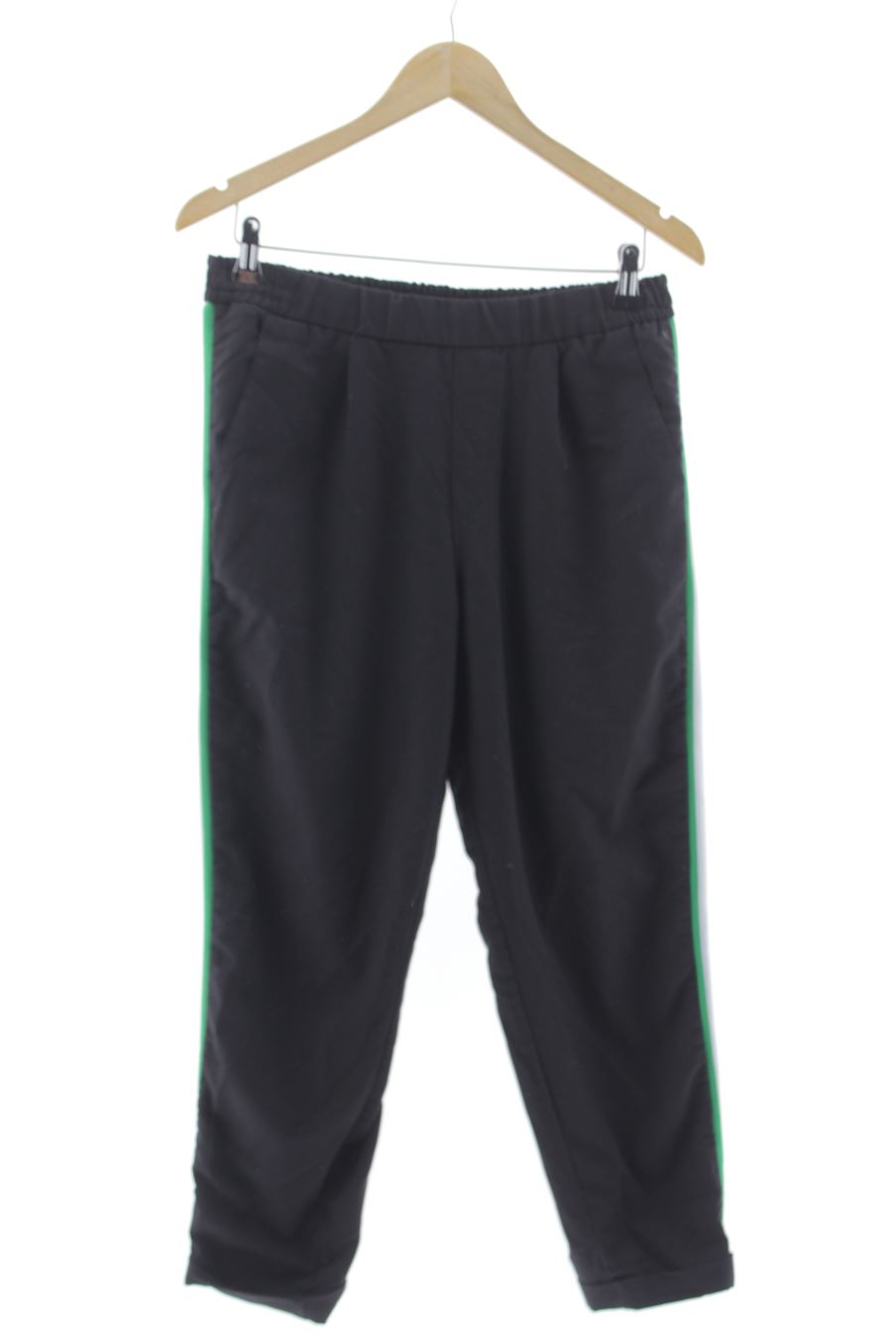 Pantaloni casual de Pull & Bear de la talla M, de color nero