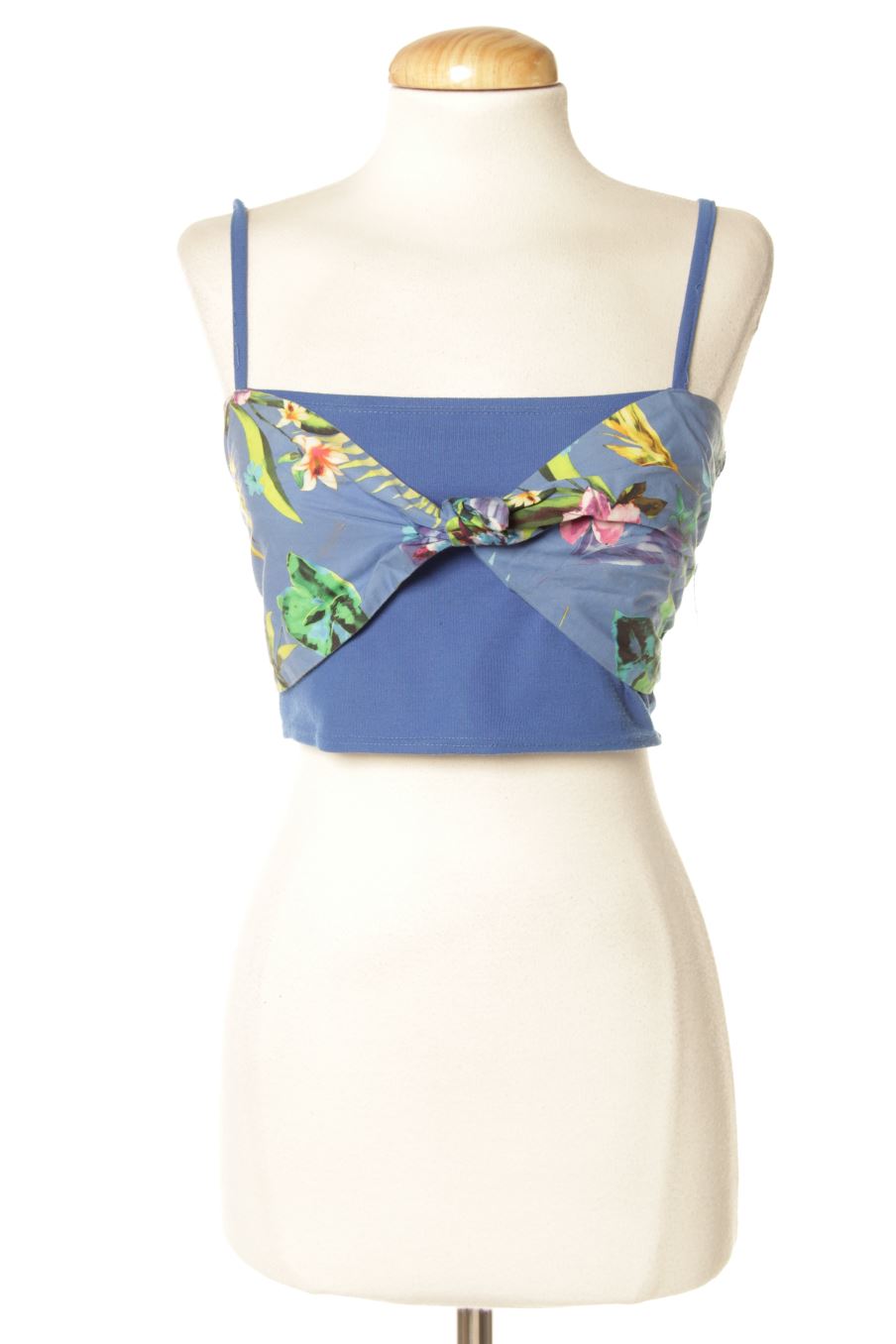 Top de Stradivarius de la talla M, de color azul