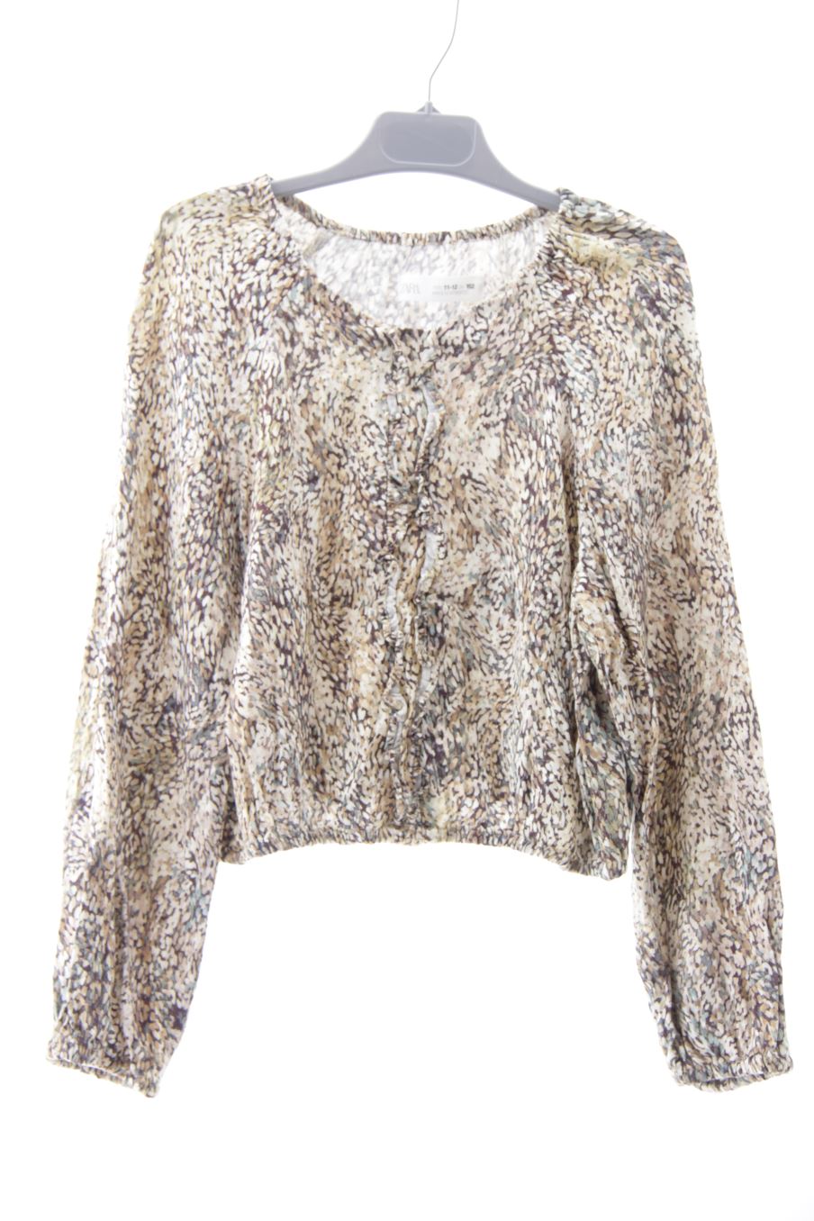Blusa de manga larga de Zara de la talla 11 años de segunda mano