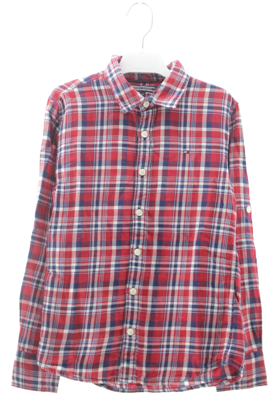 Chemise manches longues Tommy Hilfiger de la taille 10 ans de seconde main