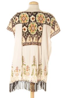 Blouse à manches courtes XL Anthropologie