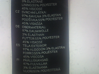 Jupe H&M de la taille 34, de couleur noir