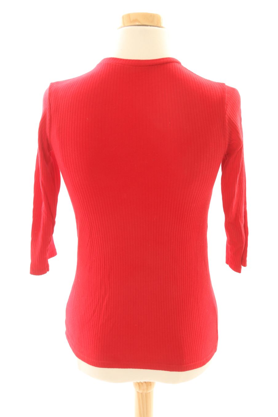 T-shirt à manches longues Trafaluc de la taille S, de couleur rouge