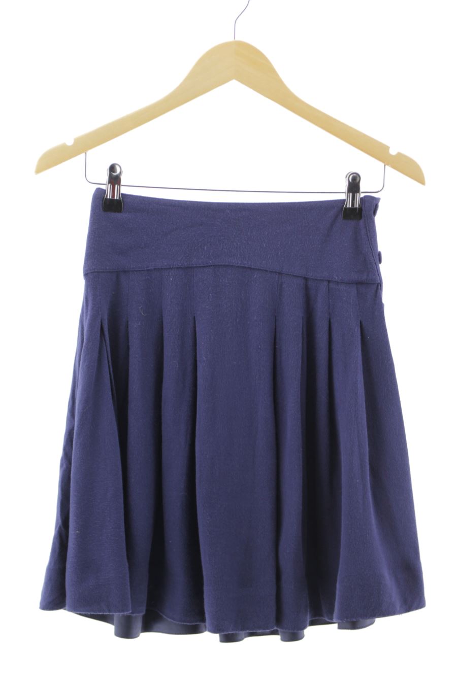 Jupe Zara de la taille XS, de couleur bleu marine