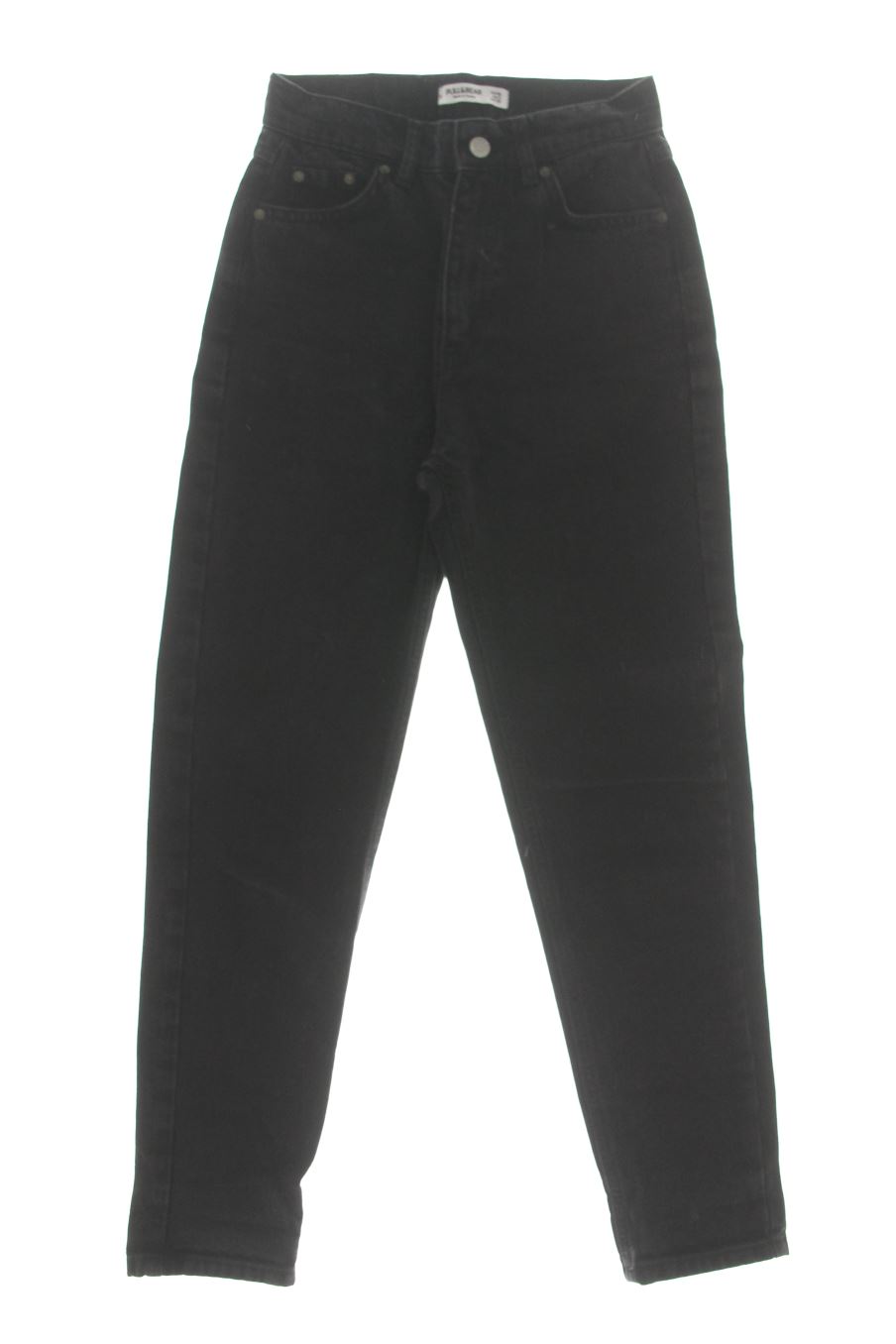 Vaqueros de Pull & Bear de la talla 32, de color negro de ropa vaquera