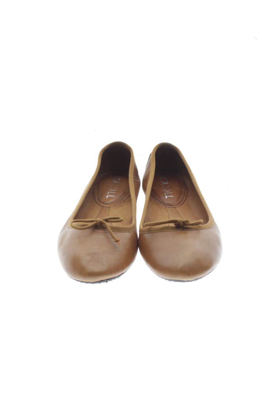 Bailarinas de Caroll de la talla 38, de color marrón de