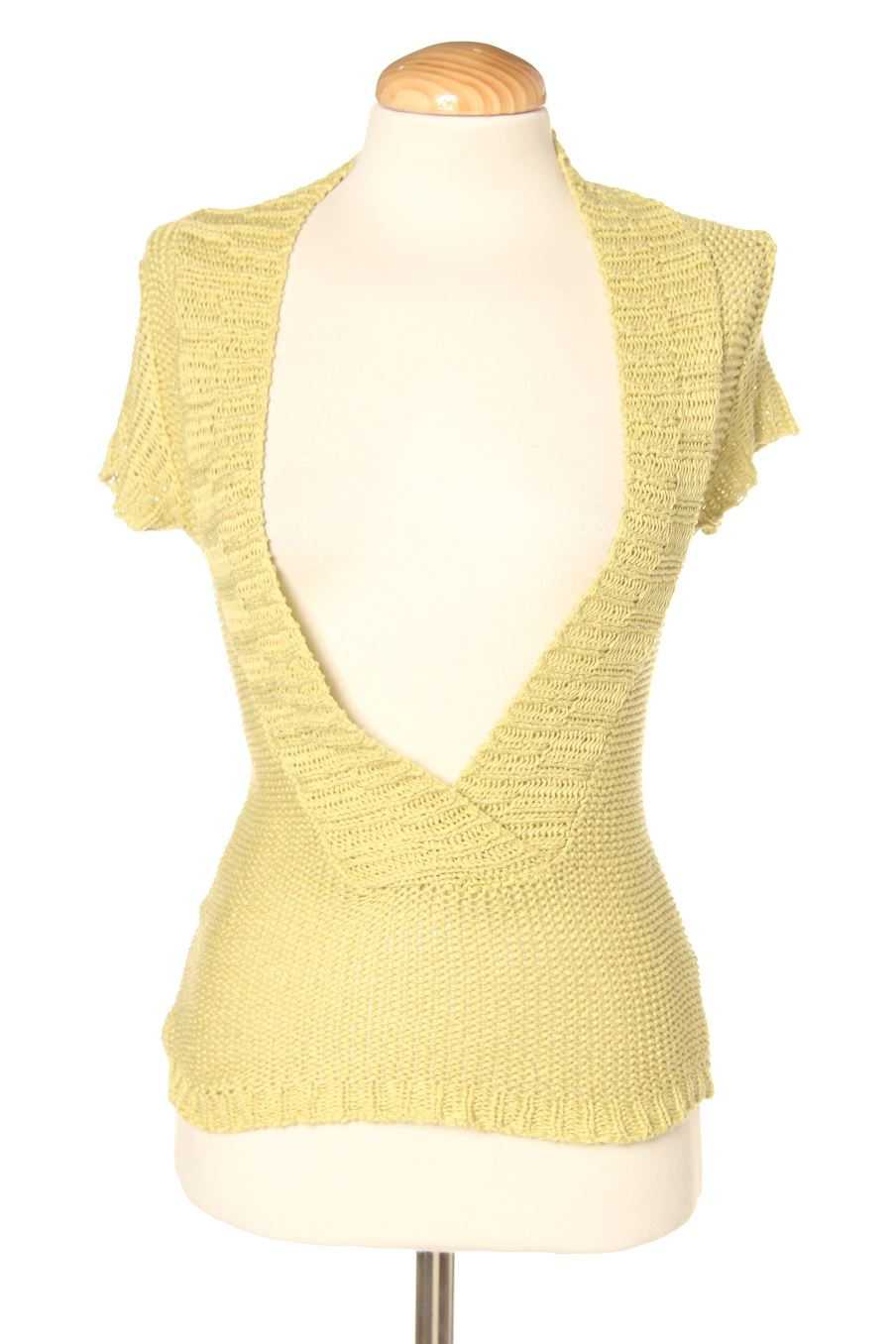 Pullover von Cache cache Größe S, Farbe Gelb, für