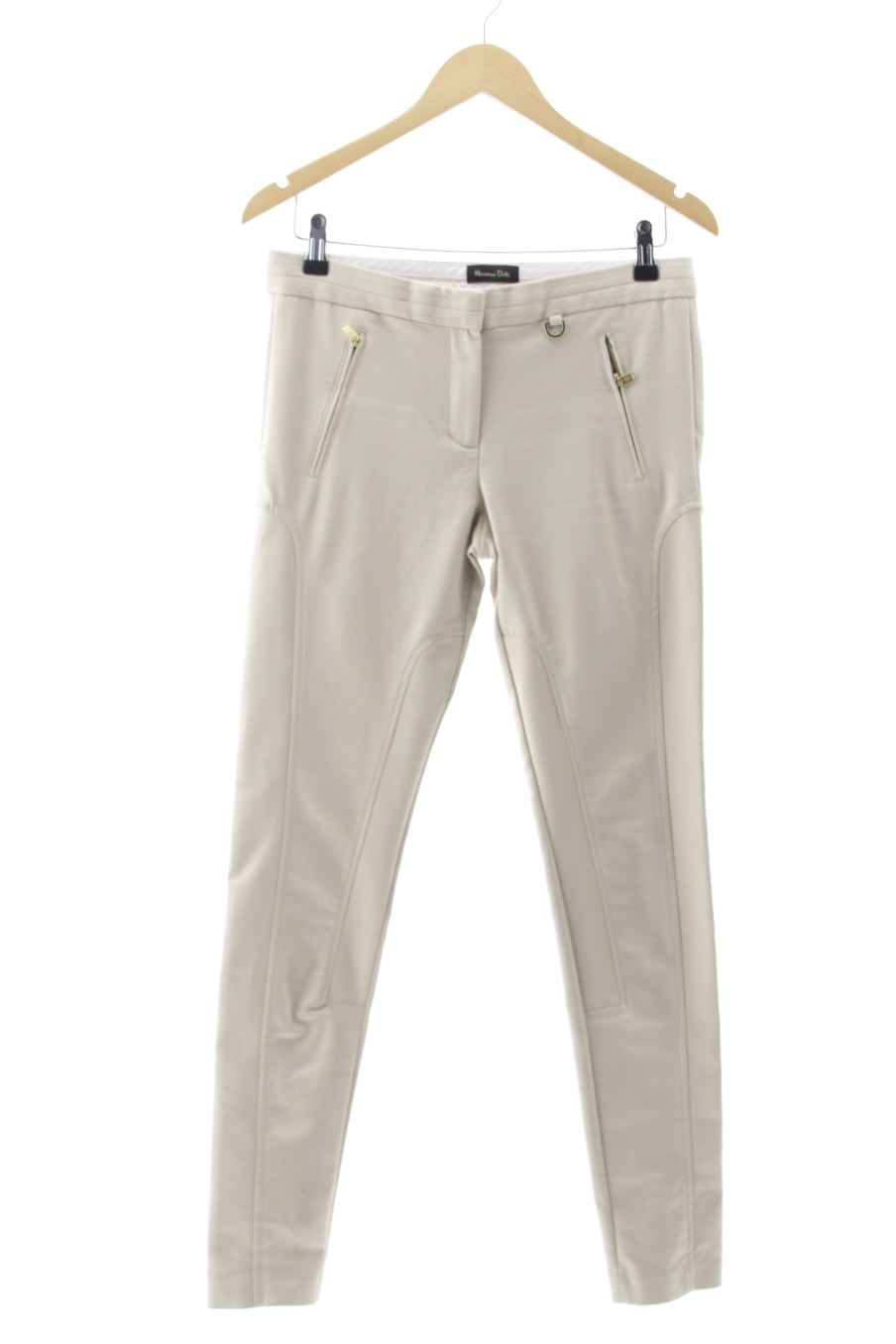 Hose von Massimo Dutti Größe 38, Farbe Beige, für