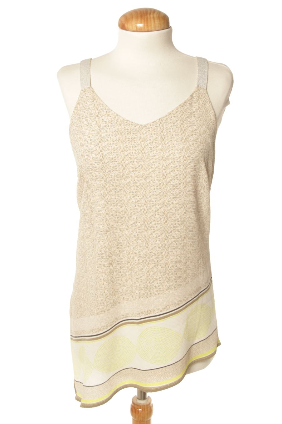 Top Miss Captain TREND de la taille 34, de couleur beige