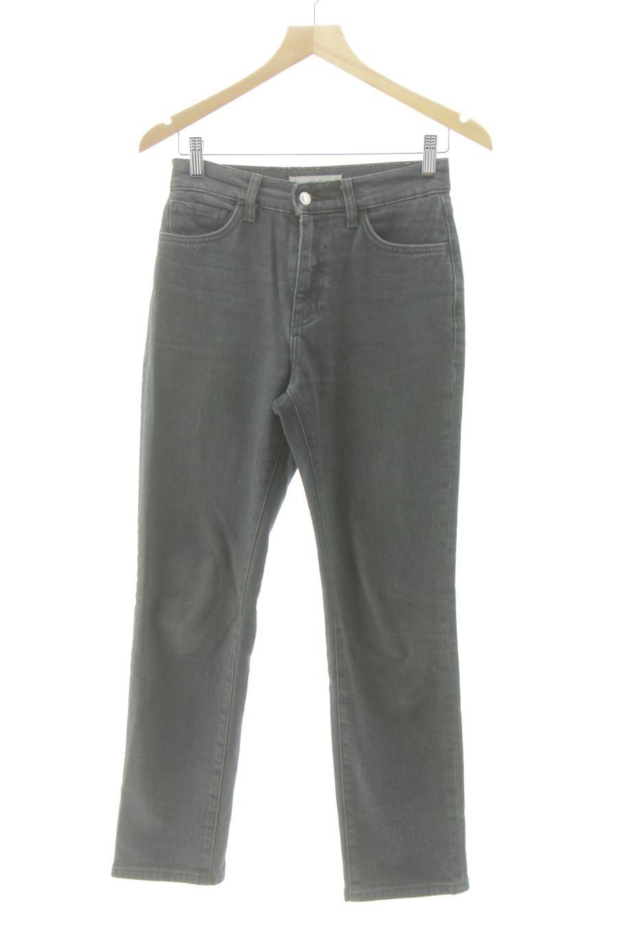 Vaquero de Mango de la talla 34, de color negro de ropa vaquera