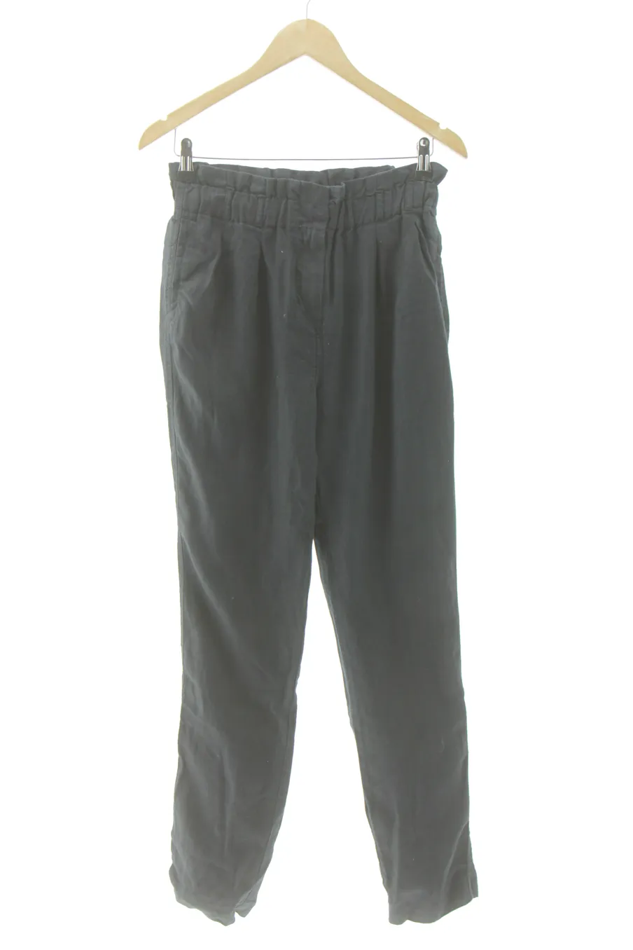 Pantalon décontracté Mango de la taille S, de couleur noir