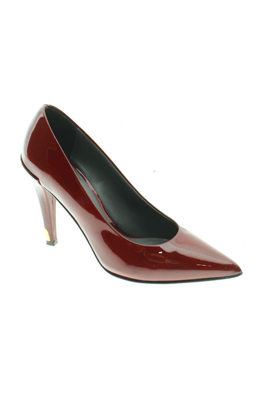 Zapatos de tacon de Gianna Meliani de la talla 37, de color burdeos de