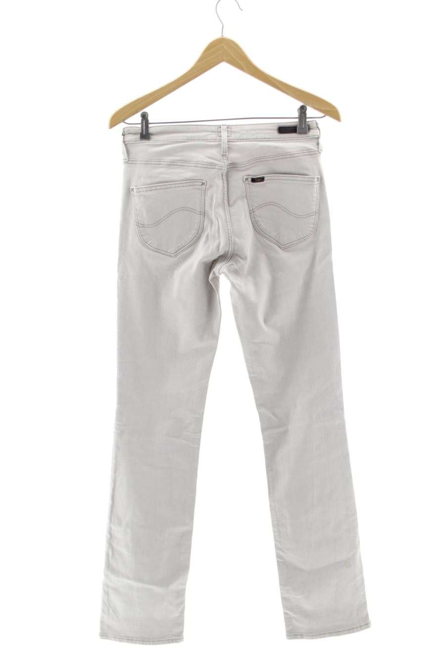 Vaqueros de Lee de la talla 38, de color gris de ropa vaquera