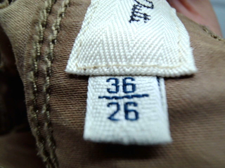 Vaqueros de Massimo Dutti de la talla 36, de color marrón de ropa vaquera