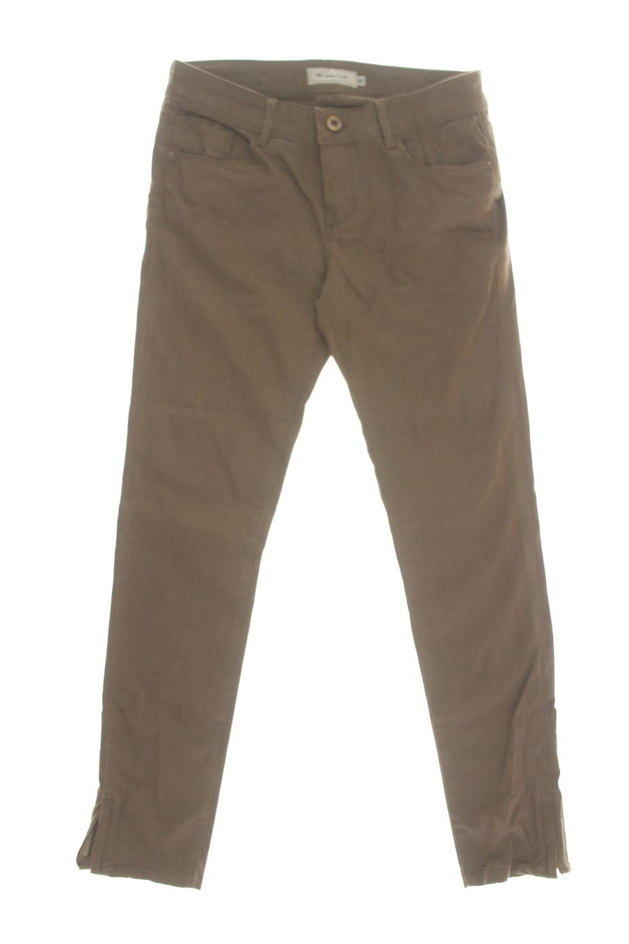 Vaqueros de Massimo Dutti de la talla 36, de color marrón de ropa vaquera