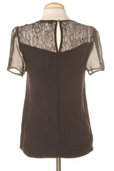 Blouse à manches courtes 38 Oasis