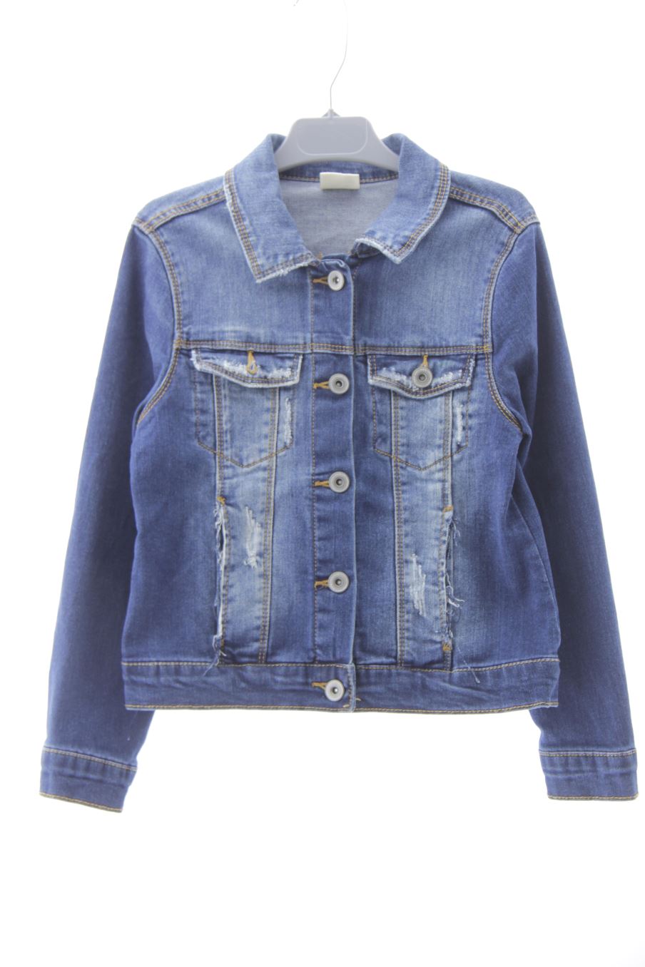 Cazadora de Zara de la talla 8 años de denim de segunda mano