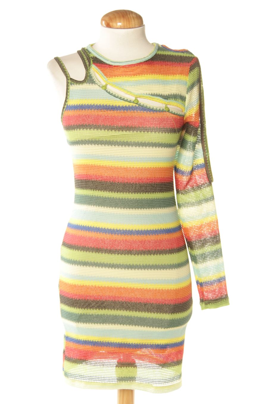 Indumenti Vestito Animalier Stradivarius Vestito Corto Denim Moda