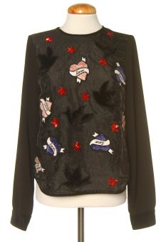 Blouse à manches longues 36 Manoush