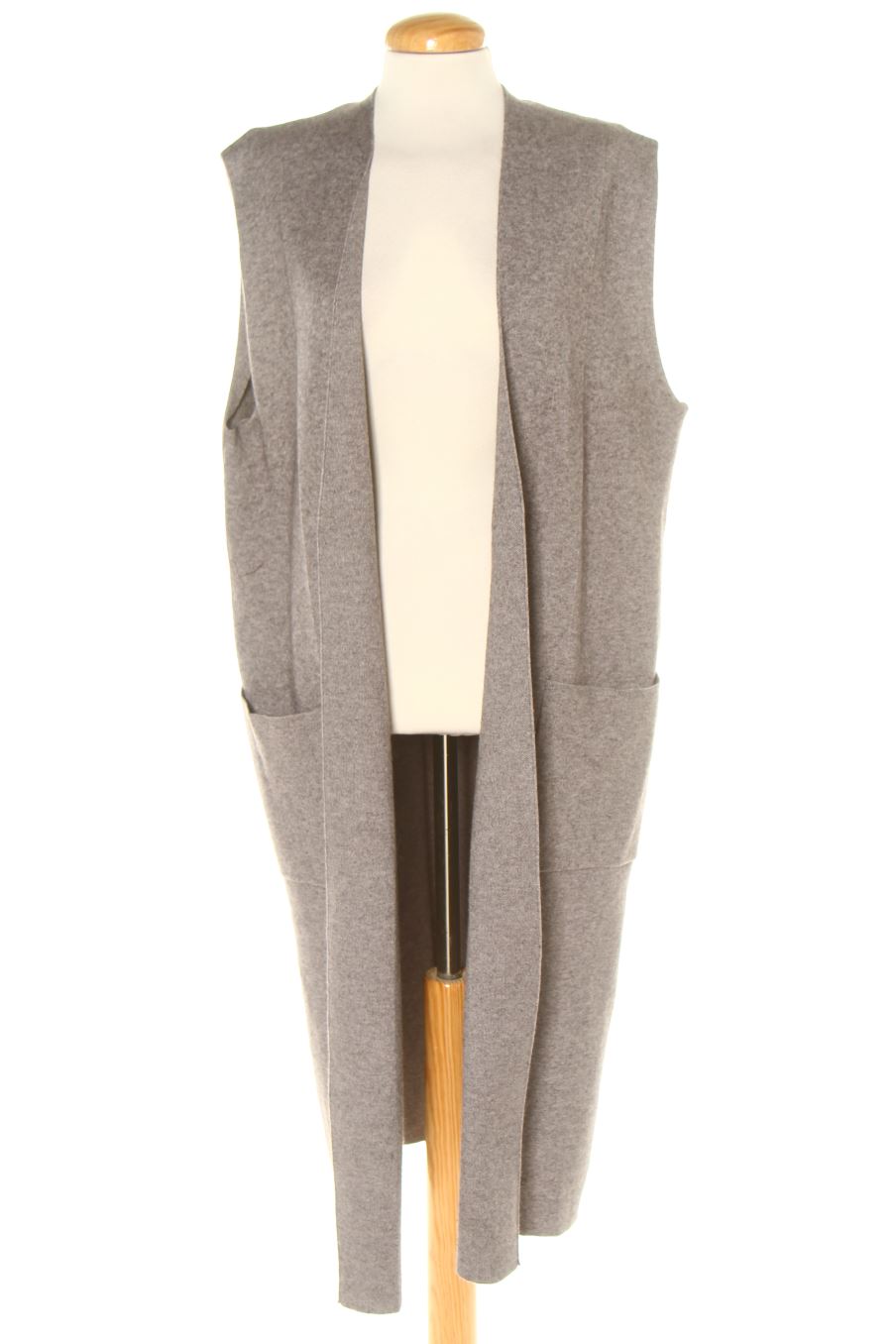 Gilet di stoffa de Sfera de la talla L, de color grigio