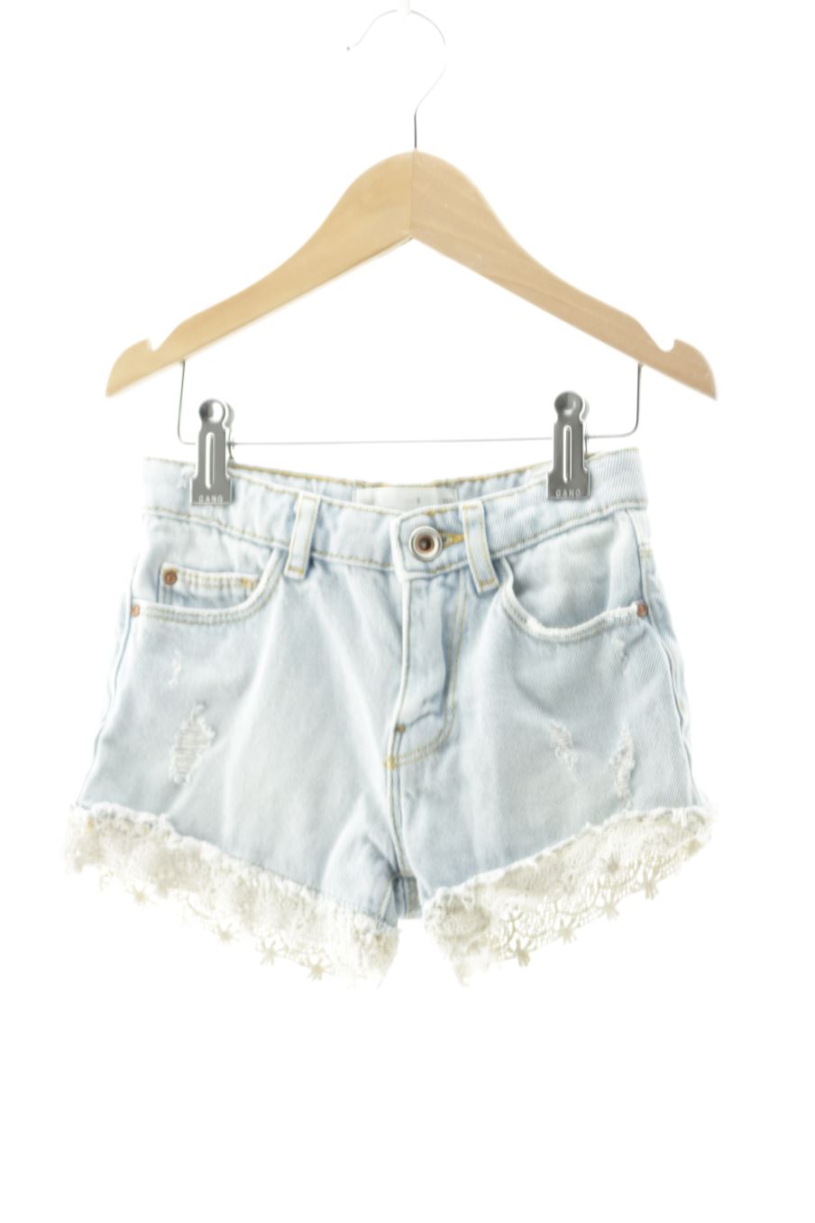 Short en jean Zara de la taille 5 ans de denim de seconde main