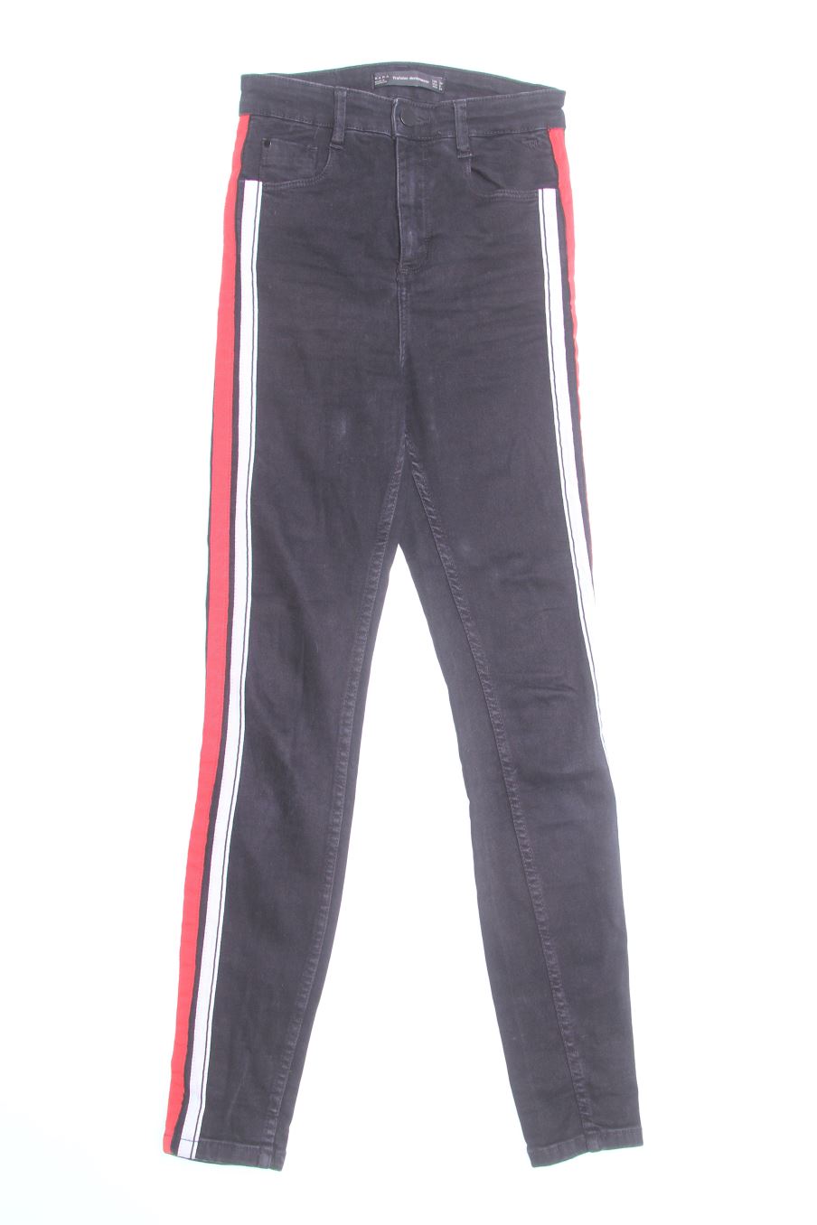 Jeans Trafaluc de la taille 34, de couleur noir de denim