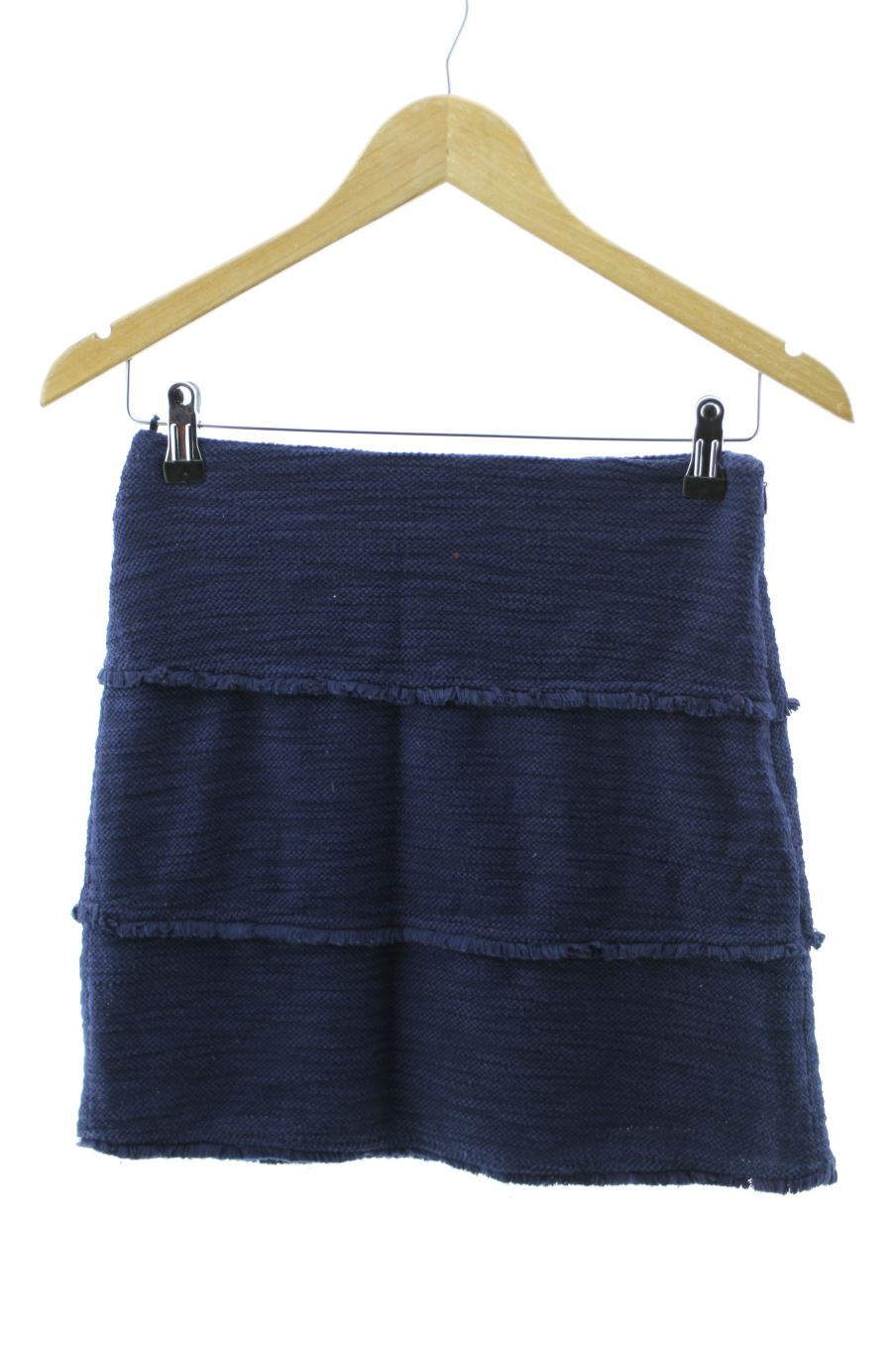 Falda de Mango de la talla S, de color azul marino