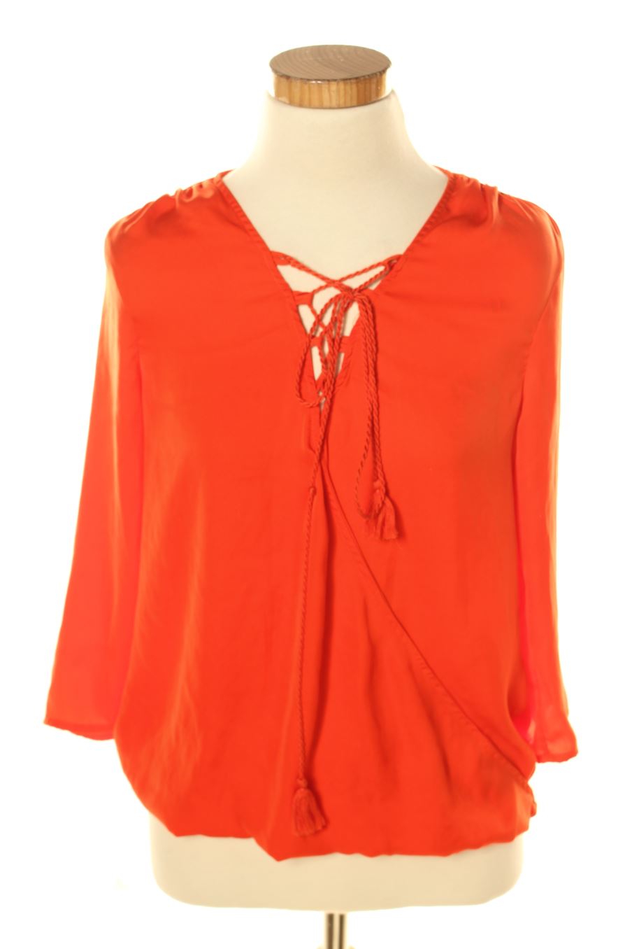 Blouse à manches longues Cache cache de la taille 36, de couleur rouge