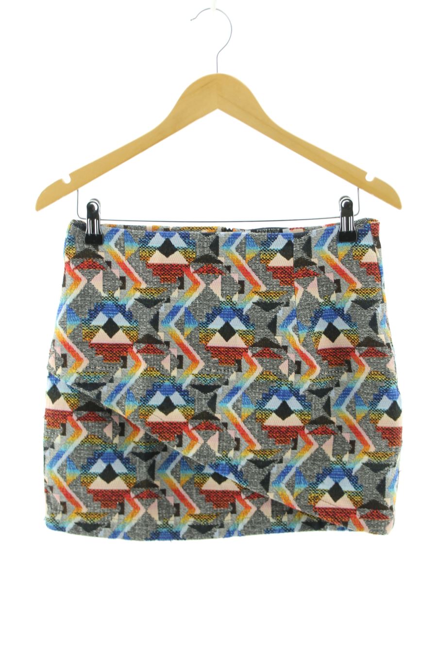 Falda de Trafaluc de la talla M, de color estampado
