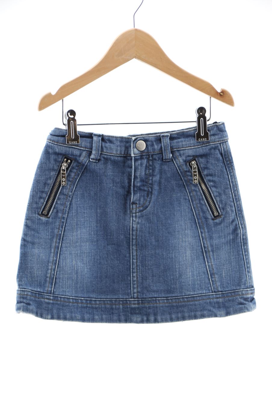 Jupe Armani Junior de la taille 5 ans de denim de seconde main