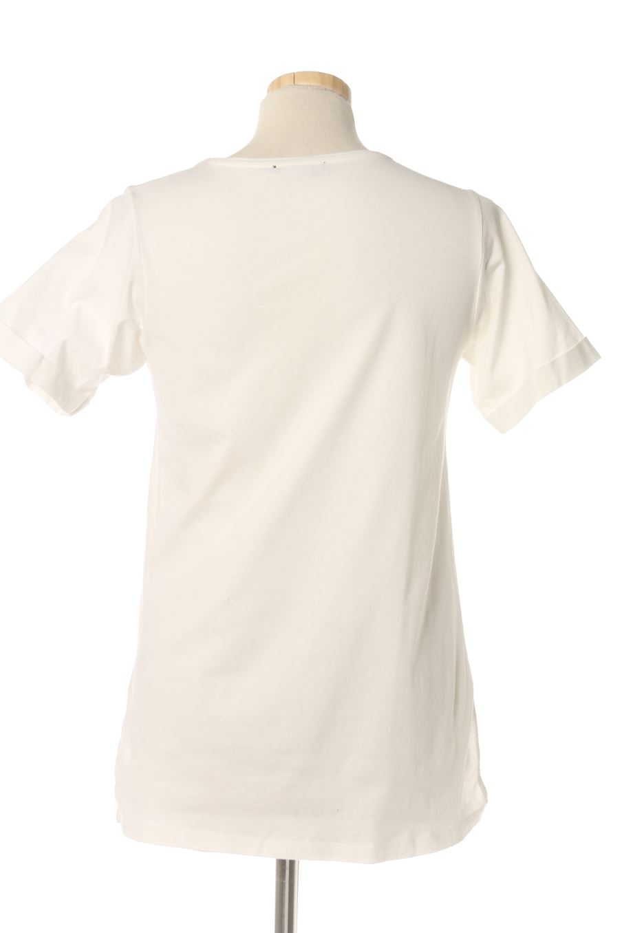 T-shirt Amitié de la taille XS, de couleur blanc