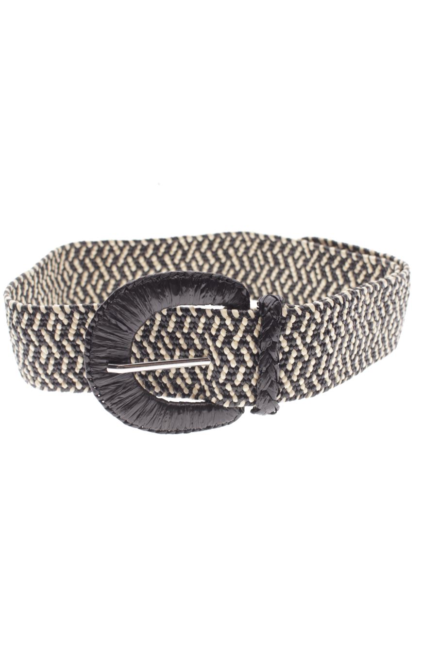 Cinturón de PERCENTIL de la talla XS, de color beige de sintético