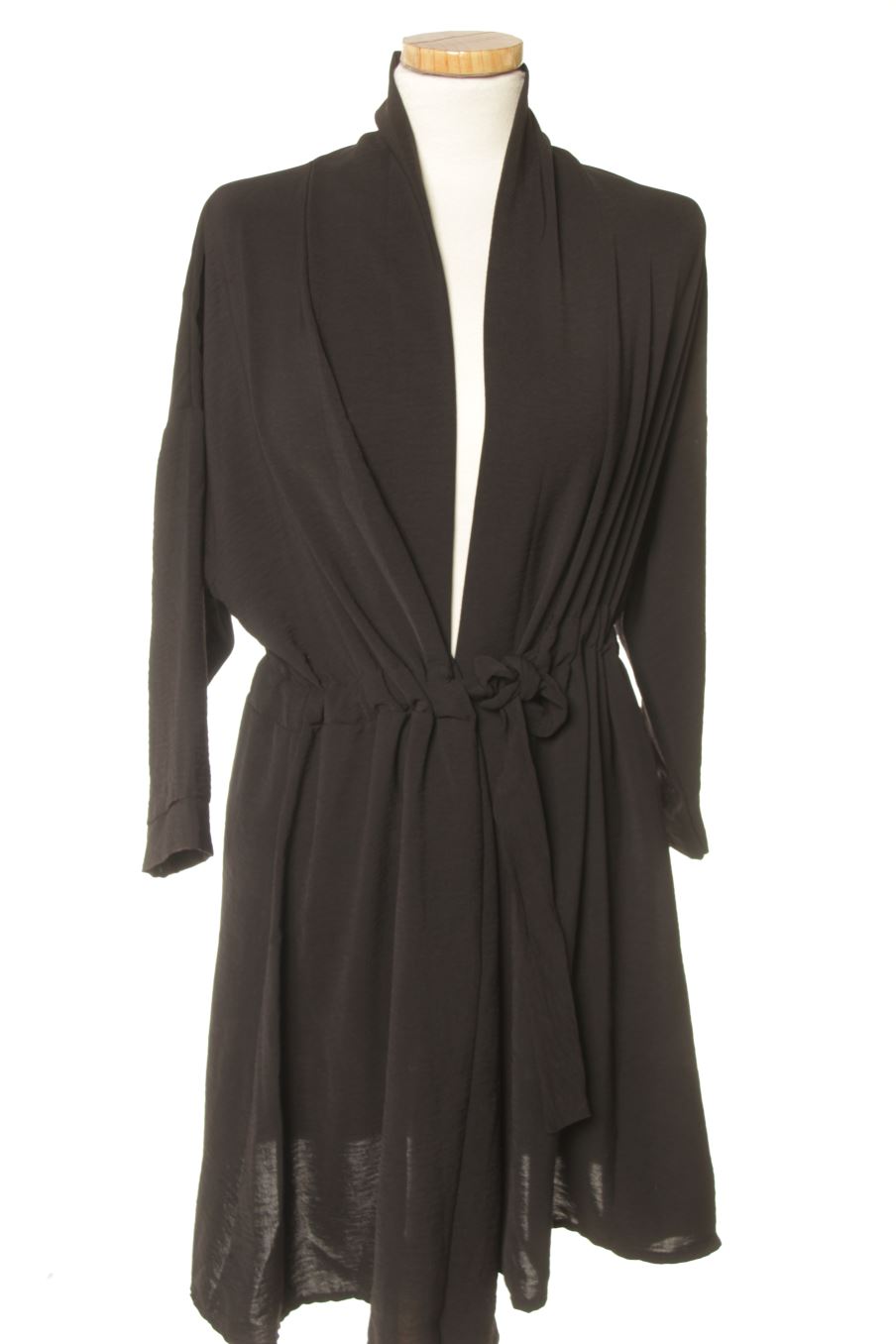 Kimono de Passion de la talla S, de color negro