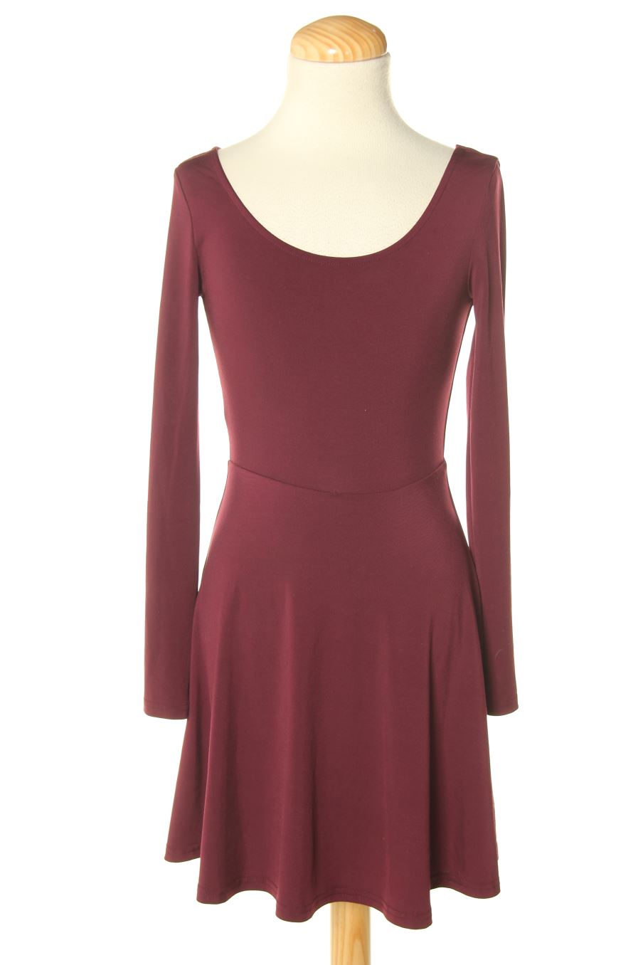 Robe casual H&M de la taille XS, de couleur pourpre