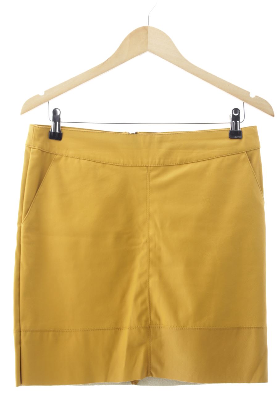 Jupe Only de la taille 40, de couleur moutarde de synthétique